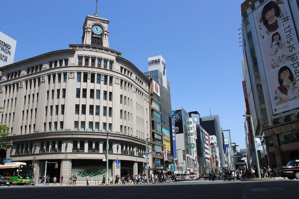 Ginza International Hotel Токио Экстерьер фото